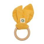 OrganicEra Organic Muslin Teether, Mustard - Image 2