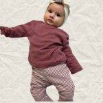 organicera organic baby long sleeve tshirt bordeaux