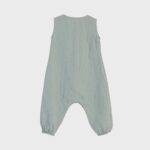 OrganicEra Organic Muslin Overall, Aqua - Image 2