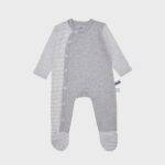 organicera organic 9 pcs newborn set grey