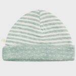 organicera organic baby hat aqua