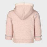 organicera organic baby hooded jacket rose