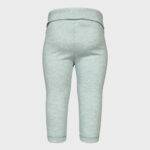 organicera organic baby leggings aqua melange