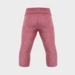 organicera organic baby leggings bordeaux melange