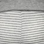 OrganicEra Organic Baby Leggings, Grey Striped - Image 3