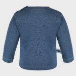 organicera organic baby long sleeve tshirt ındigo