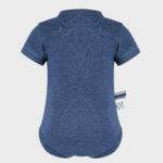 OrganicEra Organic Baby S/S Kimono Body, Indigo - Image 6