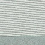 OrganicEra Organic Baby S/S T-shirt Body, Aqua Striped - Image 3