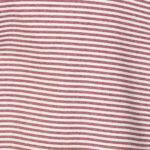 OrganicEra Organic Baby S/S T-shirt, Bordeaux Striped - Image 4