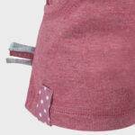 organicera organic baby shorts bordeaux