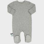 organicera organic baby sleepsuit aqua