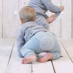 organicera organic baby sweatpants aqua