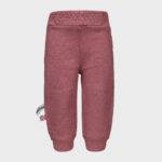 organicera organic baby sweatpants bordeaux