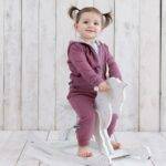 organicera organic baby sweatpants bordeaux