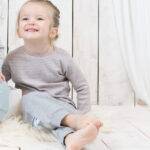 OrganicEra Organic Baby Sweatpants, Grey - Image 4
