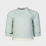 OrganicEra Organic Baby Sweatshirt, Aqua - Image 2