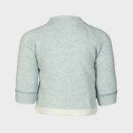organicera organic baby sweatshirt aqua