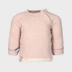 organicera organic baby sweatshirt rose