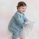 organicera organic hemp baby jacket era blue