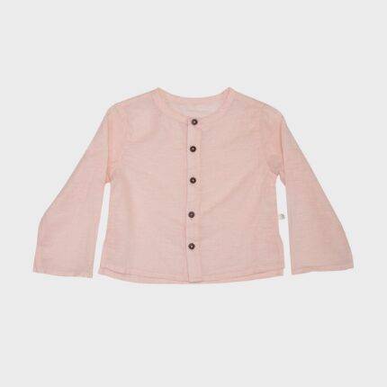 organicera organic hemp baby jacket rose