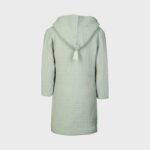 organicera organic muslin bathrobe 7-8 years mint