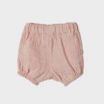 organicera organic muslin bloomer shorts rose