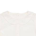 OrganicEra Baby Bluse Voile aus Bio-Baumwolle, festlich, Weiß – Bild 4