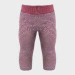 organicera organic baby leggings bordeaux grey melange