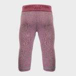 organicera organic baby leggings bordeaux grey melange