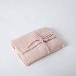 organicera organic muslin diaper changing mat rose