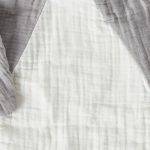 OrganicEra Organic Muslin Duck Toy, White&Grey - Image 2