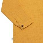 OrganicEra Organic Muslin Baby Shirt, Mustard - Image 3