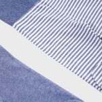 OrganicEra Organic Baby Footed Pants, 2 pcs Set, Indigo Melange - Image 2