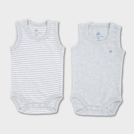 organicera organic newborn baby sleeveless bodysuit